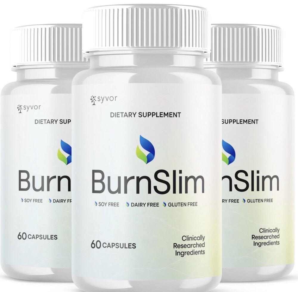 (3 Pack) BurnSlim Advanced Energy & Fitness Supplement Burn Slim 180 Capsules